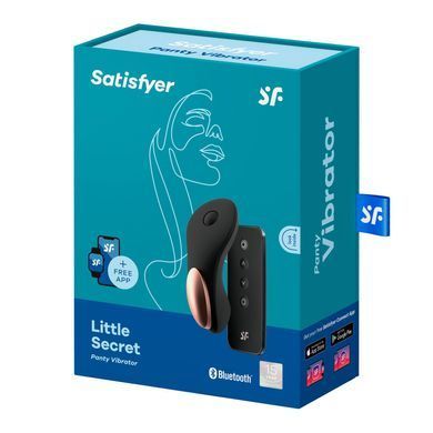 Смарт-вібратор у трусики Satisfyer Little Secret з пультом ДК 400915 фото