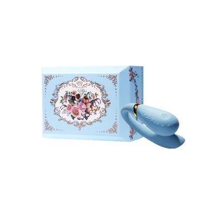 Смартвібратор для пар Zalo &mdash; Fanfan Royal Blue SO6668 фото