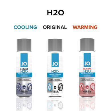 Зігрівальна змазка на водній основі System JO H2O WARMING (60 мл) з екстрактом перцевої м&rsquo;яти SO1664 фото