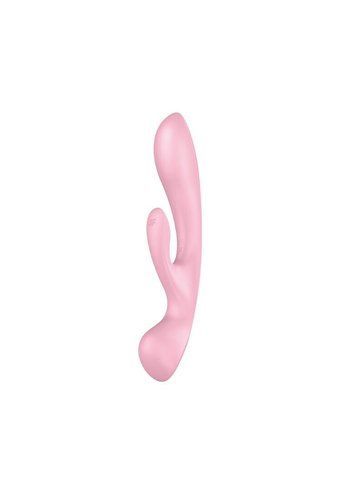 Вібратор-кролик Satisfyer Triple Oh Pink SO7780 фото