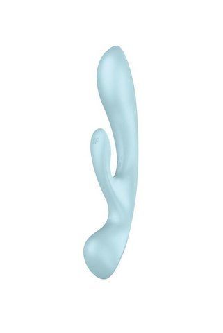 Вібратор-кролик Satisfyer Triple Oh Blue SO7781 фото