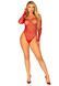 Боді Leg Avenue Crystalized fishnet bodysuit Red One Size SO9138 фото 3