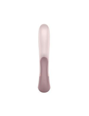 Смарт вібратор-кролик із підігрівом Satisfyer Heat Wave Mauve SO6096 фото