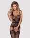 Бодістокінг Obsessive Bodystocking F217 S/M/L, елегантний силуетний малюнок, імітація панчіх SO7226 фото 1