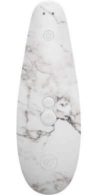 Вакуумний стимулятор Womanizer Marilyn Monroe (White Marble​) 400861 фото