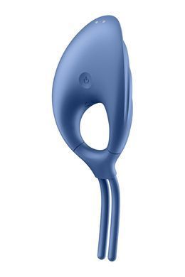 Ерекційне віброкільце-ласо Satisfyer Swordsman Blue, міцна фіксація, 10 режимів, потужний мотор SO6281 фото