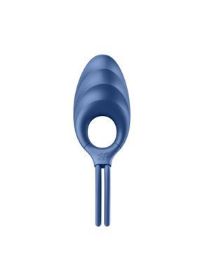 Ерекційне віброкільце-ласо Satisfyer Swordsman Blue, міцна фіксація, 10 режимів, потужний мотор SO6281 фото