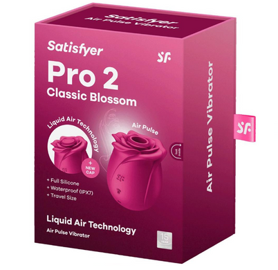 Вакуумний стимулятор Satisfyer Pro 2 Classic Blossom 400976 фото