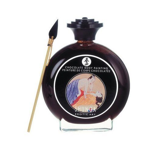 Фарба для тіла Shunga BODYPAINTING &ndash; Aphrodisiac chocolate (100 мл) без глютену та парабенів 5002611 фото