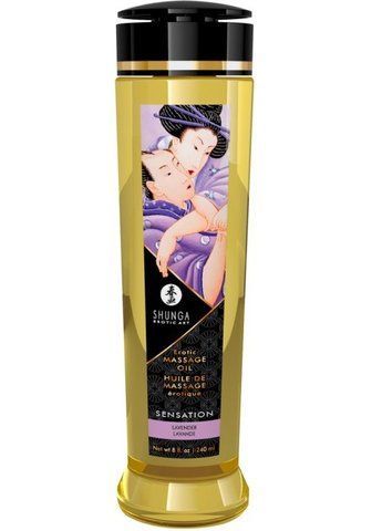 Масажне масло лаванда Shunga Sensation Lavender, 240 мл 500264 фото