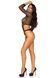 Боді Leg Avenue Top bodysuit with thong back Black SO9149 фото 5