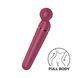 Вібромасажер Satisfyer Planet Wand-er Berry/Rosegold, дуже потужний, бездротовий SO8781 фото 4