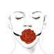 Розкішний кляп у вигляді троянди Zalo - Rose Ball Gag, подвійне використання SO6690 фото 5