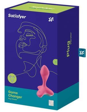 Анальна пробка з вібрацією Satisfyer Game Changer Pink SO6104 фото