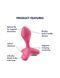 Анальна пробка з вібрацією Satisfyer Game Changer Pink SO6104 фото 5