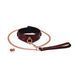 Нашийник з повідцем Liebe Seele Wine Red Curved Collar SO9463 фото 1