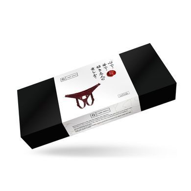 Трусики для страпона Liebe Seele Wine Red Strap on Harness SO9464 фото