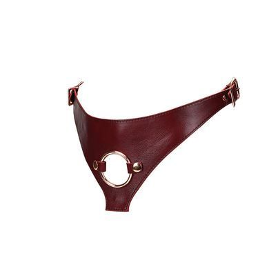 Трусики для страпона Liebe Seele Wine Red Strap on Harness SO9464 фото