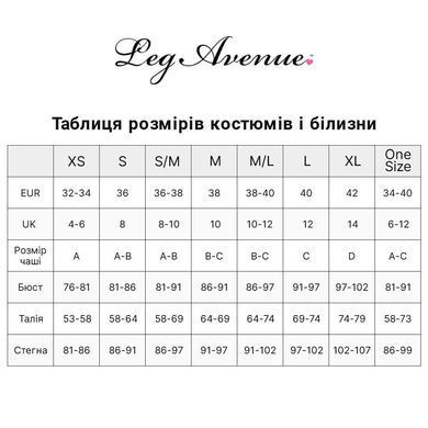 Вініловий костюм поліціянтки Leg Avenue Vinyl Naughty Cop Black S, сукня, кашкет, наручники SO9152 фото