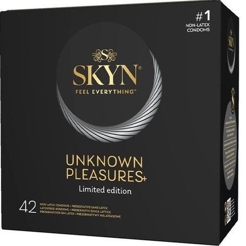SKYN UNKNOWN PLEASURES БЕЗЛАТЕКСНІ ПРЕЗЕРВАТИВИ 42 ШТ Skyn-P11 фото