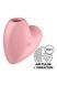 Вакуумний стимулятор-серце з вібрацією Satisfyer Cutie Heart Light Red SO6286 фото 3