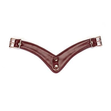 Трусики для вібромасажера Liebe Seele Wine Red Forced Orgasm Strop SO9465 фото