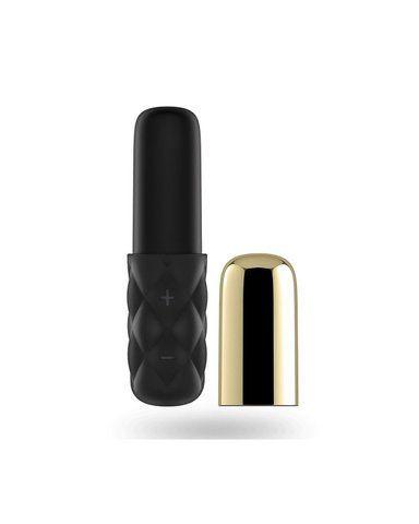 Потужний мінівібратор Satisfyer Sparkling Darling Gold зі знімним ковпачком, 15 режимів роботи SO3106 фото