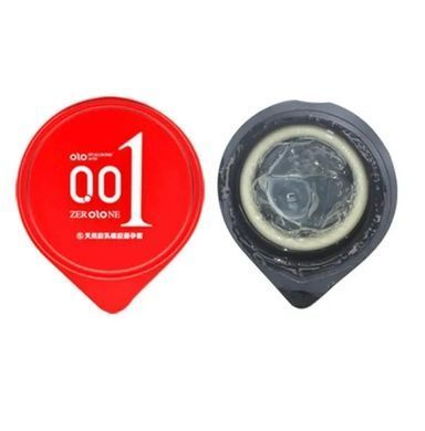 Презервативи ультратонкі Olo Red з ефектом розігріву і додаванням гіалуронової кислоти 10 штук Olo-10 фото