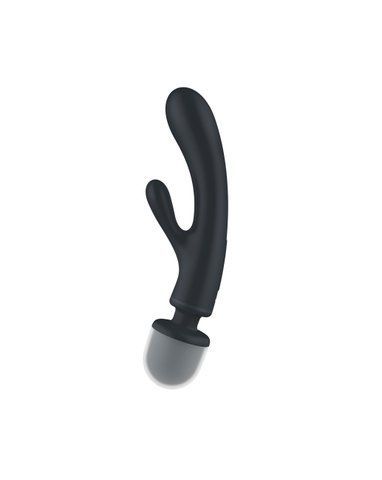 Вібратор-кролик з вібромасажером Satisfyer Triple Lover Grey, 3 мотори SO8789 фото