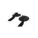 Пестіс Bijoux Indiscrets Burlesque pasties ORIGINAL BLACK SO2668 фото 3