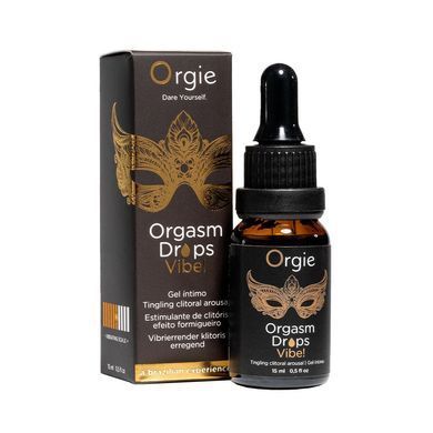 Збуджуючі краплі для клітора (золоті) Orgie Orgasm Drops Vibe 500507 фото