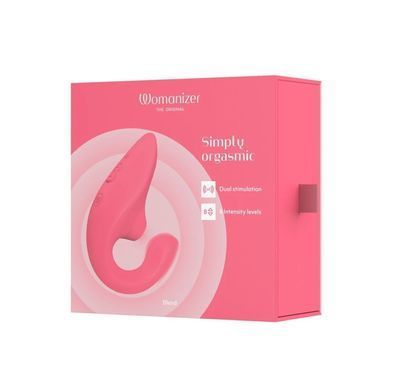 Вакуумний вібратор Womanizer Blend (Vibrant Rose) 401040 фото