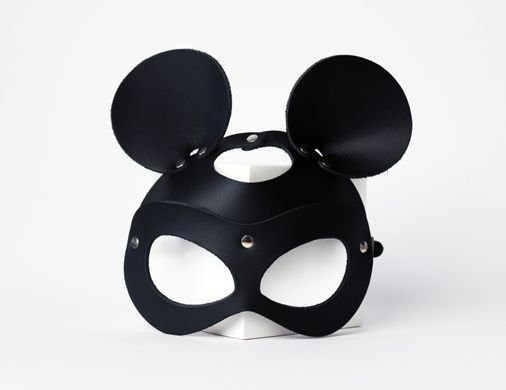 Маска мишки з натуральної шкіри, Mouse Mask K0010 фото
