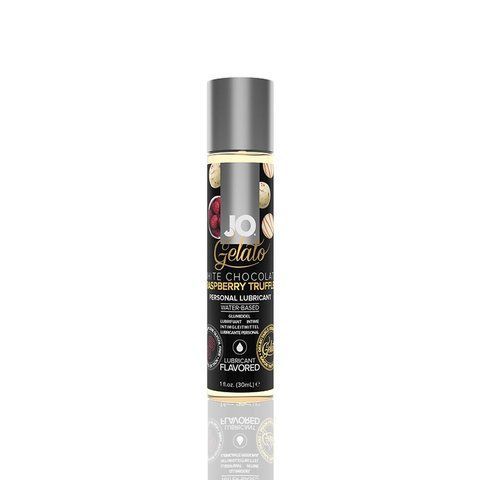 Змазка на водній основі System JO GELATO White Chocolate Raspberry (30 мл) без цукру та парабенів SO3505 фото