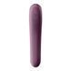 Вакуумний стимулятор з вібрацією Satisfyer Dual Kiss Wine Red SO6115 фото 5