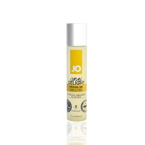 Гель для оральних пестощів System JO Oral Delight Vanilla Thrill (30 мл), ефект холод-тепло SO1495 фото