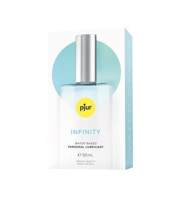 Преміальна змазка на водній основі pjur INFINITY water-based (50 мл) без запашників та консервантів SO7119 фото