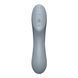 Вакуумний стимулятор з вібрацією Satisfyer Curvy Trinity 3 BlueGrey SO6118 фото 5