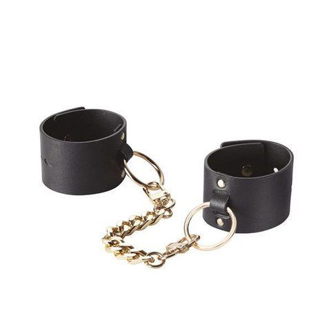 Наручники Bijoux Indiscrets MAZE &mdash; Wide Cuffs Black SO2649 фото