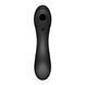 Вакуумний стимулятор з вібрацією Satisfyer Curvy Trinity 4 Black SO6119 фото 5