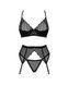 Комплект Obsessive Chemeris 3-pcs set XS/S SO9767 фото 3