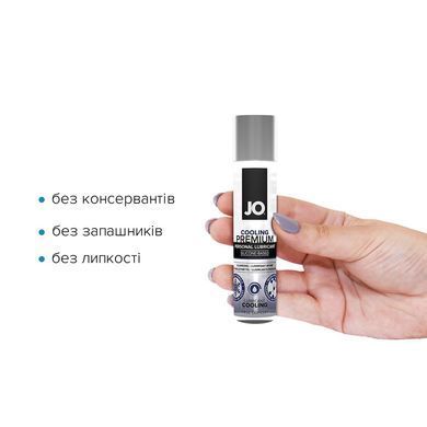 Охолоджувальний лубрикант на силіконовій основі System JO PREMIUM &mdash; COOLING (30 мл) SO1436 фото