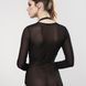 Портупея Bijoux Indiscrets MAZE &mdash; Halter Bra Harness Black SO2683 фото 8