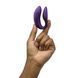 Смарт-вібратор для пар We-Vibe Chorus Purple, сенсорне керування вібраціями стисненням пульта SO6923 фото 8