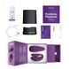 Смарт-вібратор для пар We-Vibe Chorus Purple, сенсорне керування вібраціями стисненням пульта SO6923 фото 13