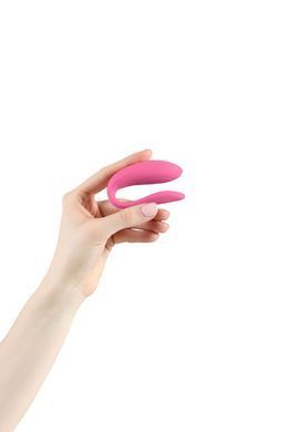 Смарт-вібратор для пар We-Vibe Sync Lite Pink, 10 віброрежимів, можна поєднувати з проникним сексом SO8766 фото