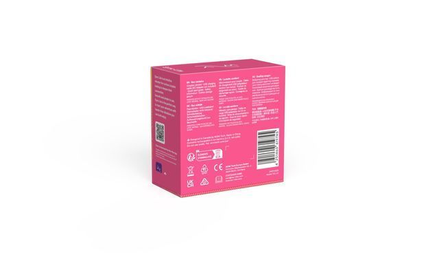 Смарт-вібратор для пар We-Vibe Sync Lite Pink, 10 віброрежимів, можна поєднувати з проникним сексом SO8766 фото
