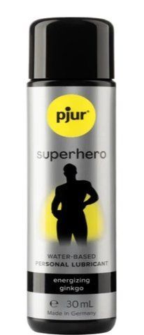 Стимулювальна змазка на водній основі pjur Superhero glide 30 мл, з екстрактом гінкго білоба PJ10580 фото