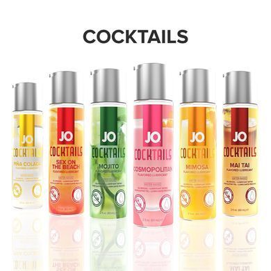 Лубрикант на водній основі System JO Cocktails &mdash; Cosmopolitan без цукру, рослинний гліцерин (60 мл) SO6776 фото