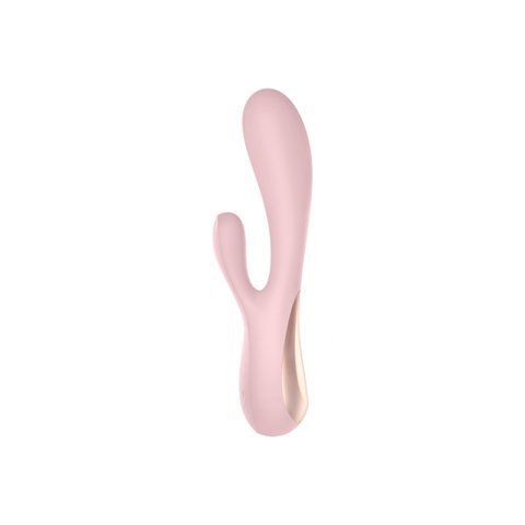 Смарт вібратор-кролик Satisfyer Mono Flex Mauve, 2 мотори, керування через інтернет SO3902 фото